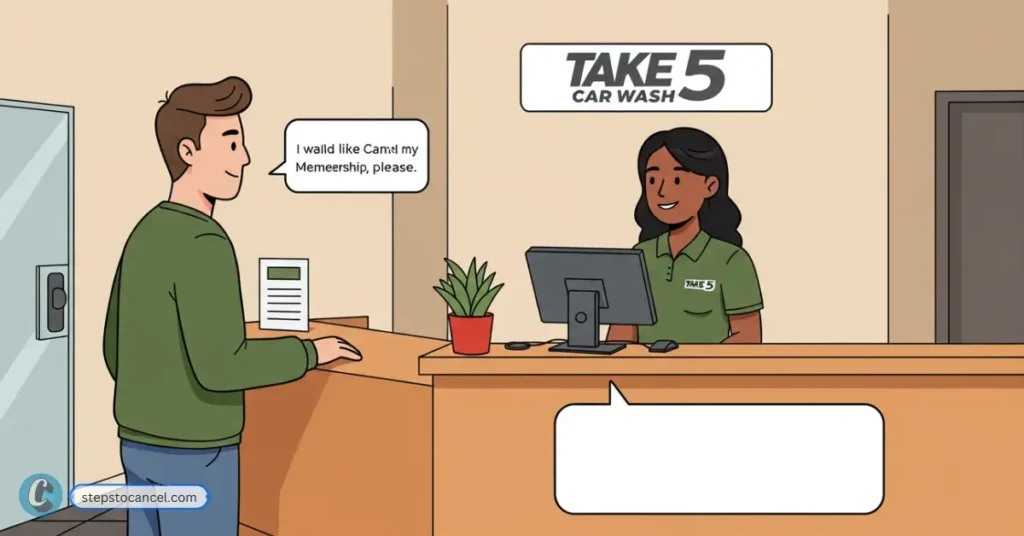 take 5 car wash membership cancellation