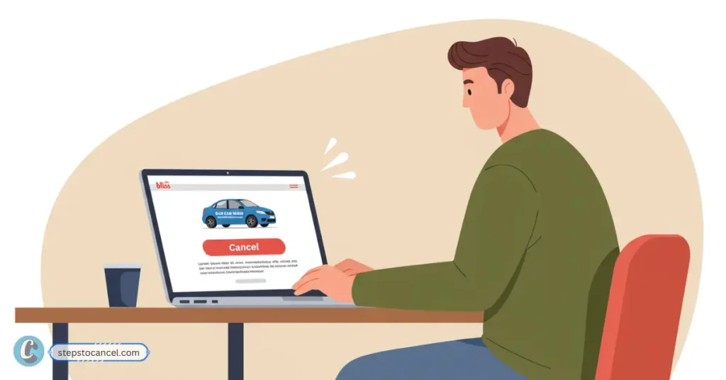 Cancel Bliss Car Wash Membership: Step-by-Step Guide for 2026 Man cancelling his bliss car wash using webiste where cancel button is visible