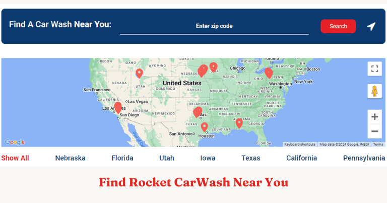 Find Rocket Carwash Membership Location
