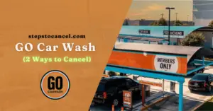 cancel Go Car wash membership online