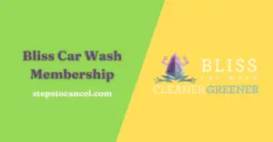 Methods to cancel Bliss Car Wash membership