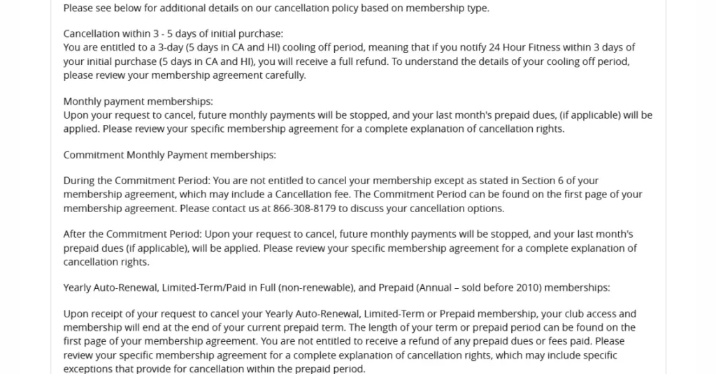 How to Cancel 24 Hour Fitness Membership (Step-by-Step Guide) 24 Hour Fitness cancellation policy