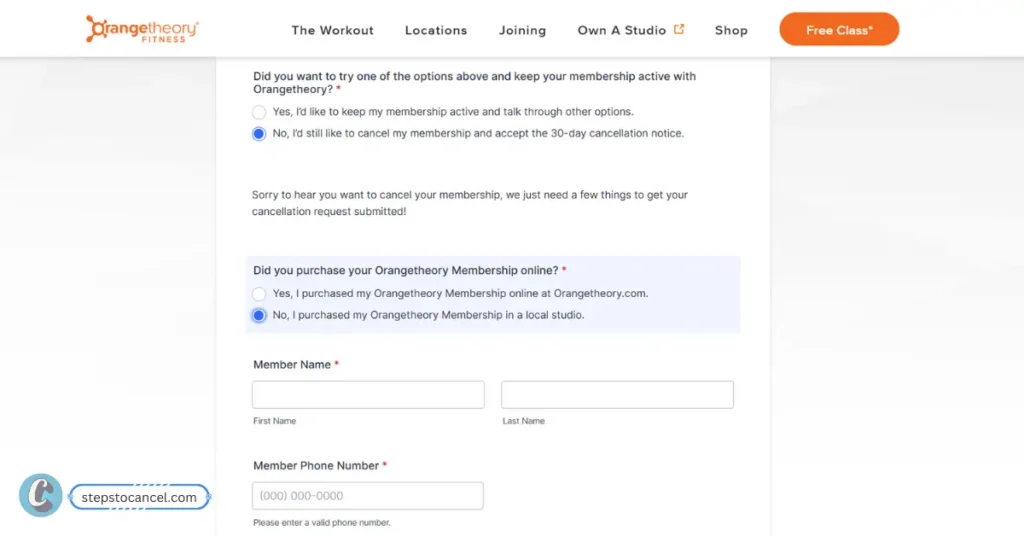 How to cancel Orangetheory Fitness Membership Cancel Orangetheory Fitness Membership Online