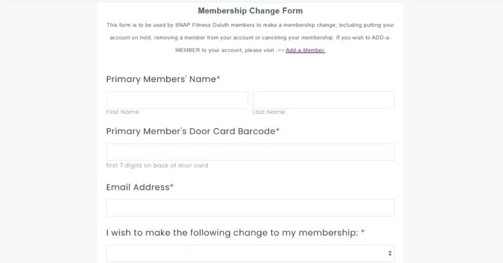 How to Cancel your Snap Fitness? Snap Fitness Online cancellation Form