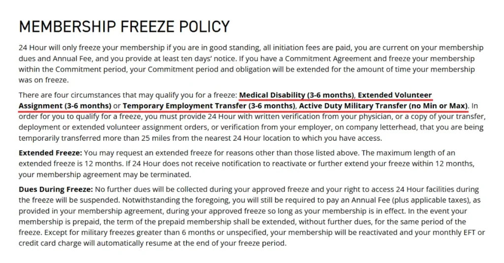 How to Cancel 24 Hour Fitness Membership (Step-by-Step Guide) Freeze 24 Hour Fitness Membership