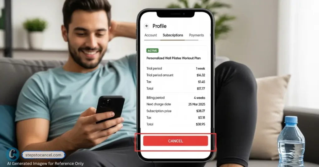Cancel BetterMe Subscription — Everything You Need to Know Man Cancelling his BetterMe Subscription from App